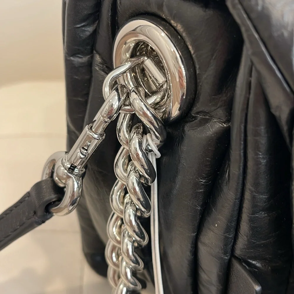 The Marc Jacobs Matte Black Pillow Bag